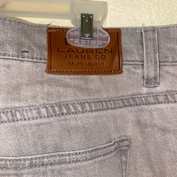 Ralph Lauren gray straight leg jeans . Size 18w - Picture 6 of 6